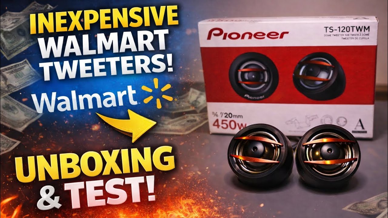 Pioneer TS-120TWM Dome Tweeters | Unboxing & Honest Review.