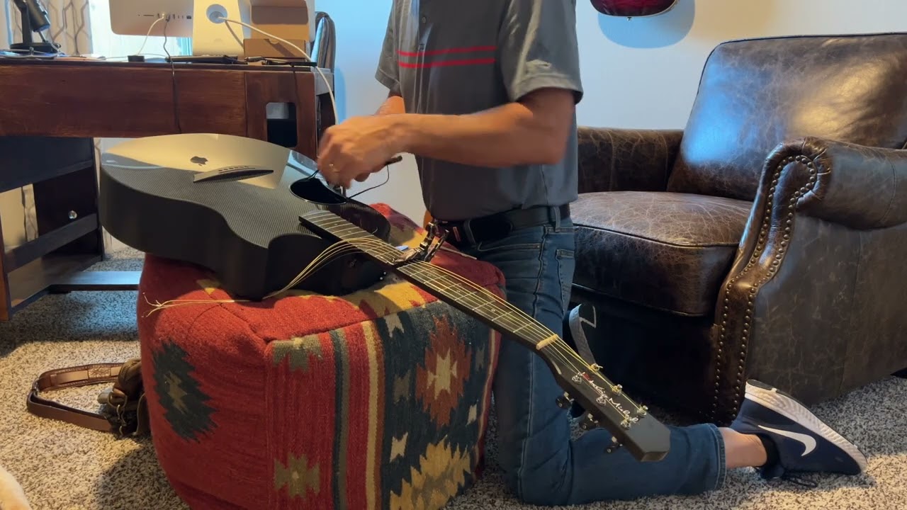 Installing an L R  Baggs Element VTC Acoustic Guitar Pickup