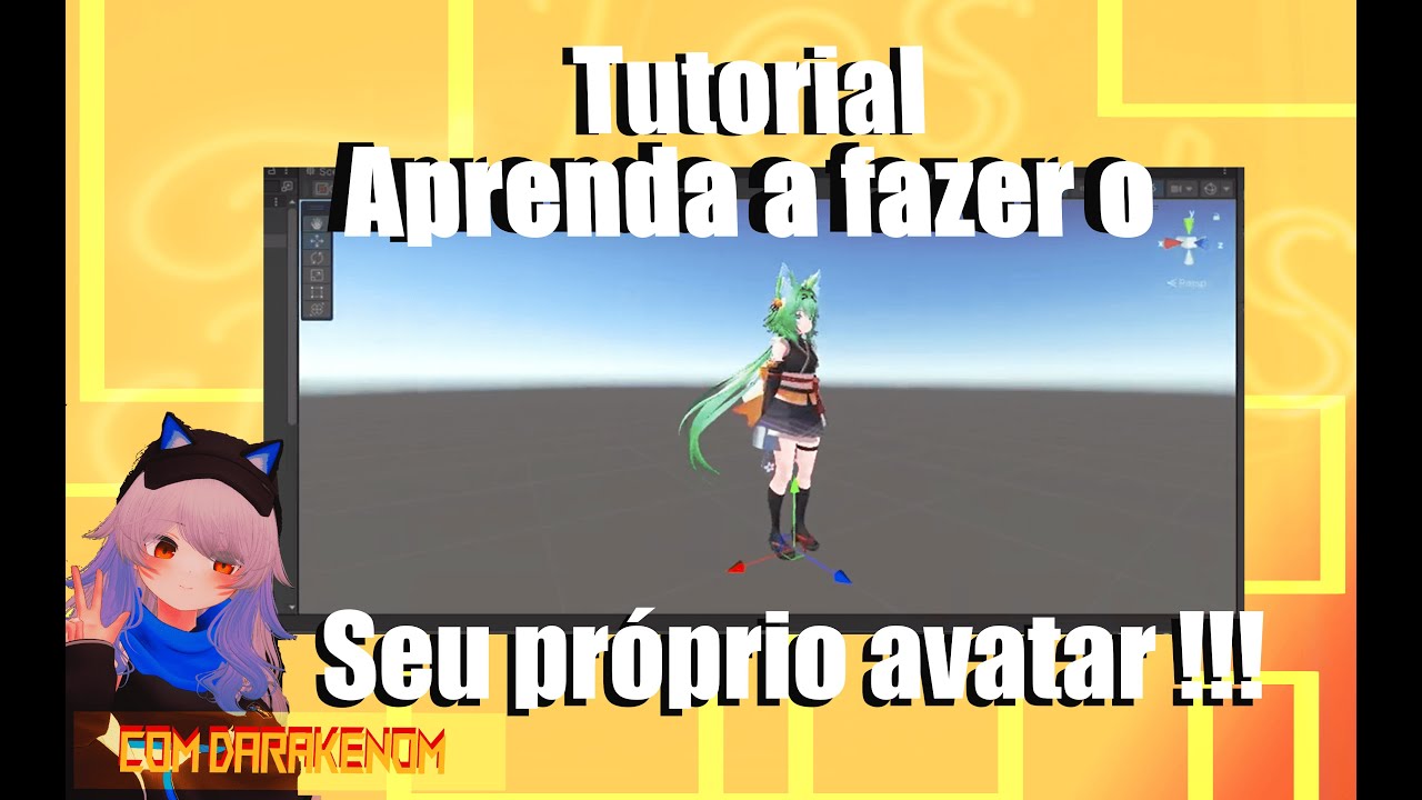 Tutorial  de como ter seu  avatar no VRChat - com Darakenom