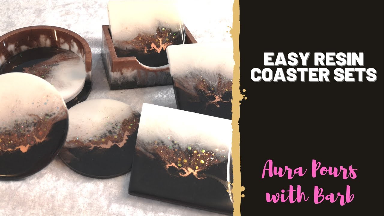 AURA 194 - Easy Resin Coaster Sets