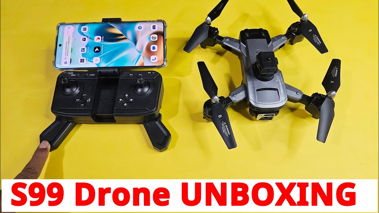 S99 Drone Camera Unboxing | 2026 New Budget Drone with HD Camera | Beginner Friendly Review