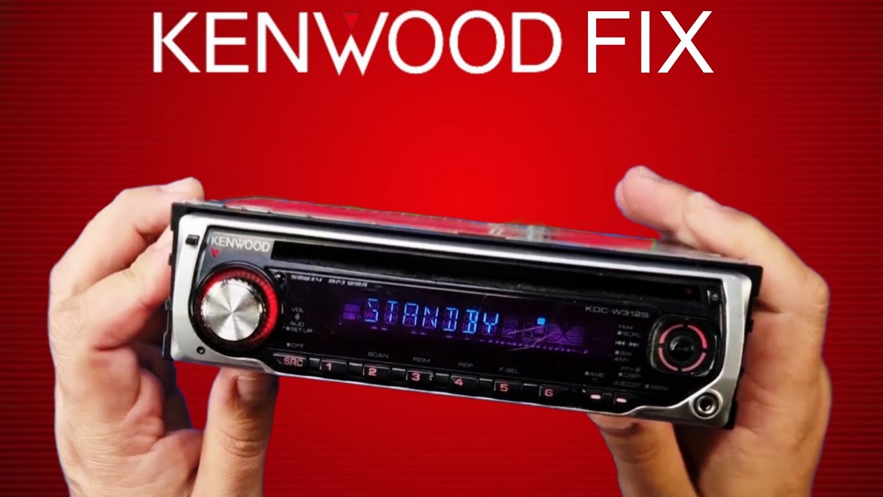 Kenwood Car CD player keeps shutting off - Let's try and fix it
