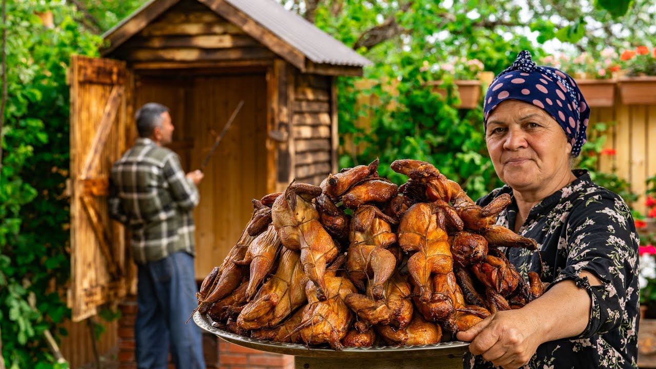 🔥 Копченая курица: постройка домашней коптильни 🏠