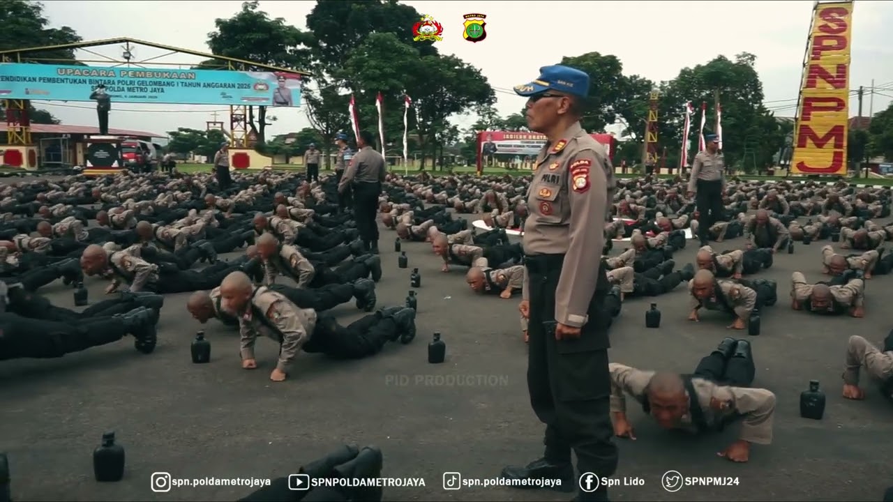 Pembinaan Tradisi Siswa Diktukba Polri Gel 1 Berkemampuan Brimob Tahun Anggaran 2026