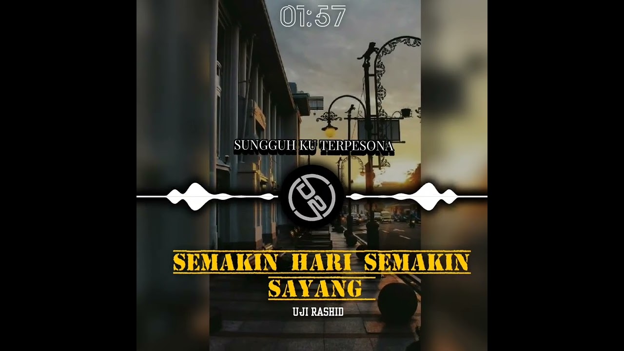 Semakin hari semakin sayang.. Uji Rashid.. tribute lagu nostalgia..cover AI Version 