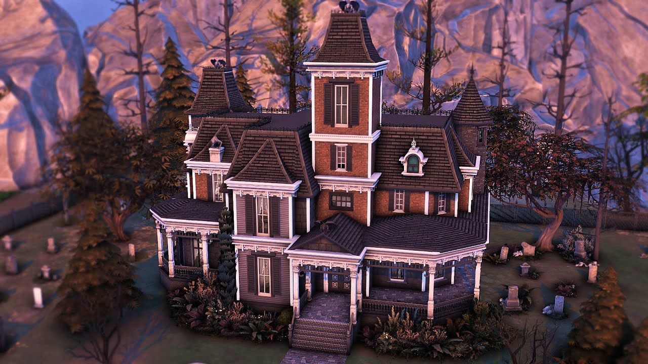 Vampire Mansion | The Sims 4 Speed Build