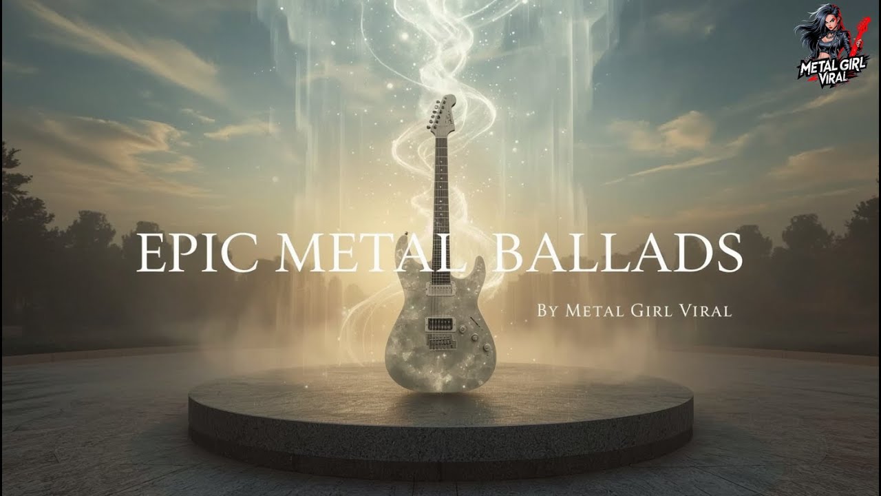 Epic Metal Ballads for Meditation – Healing Heavy Guitar Music | Metal Girl Viral