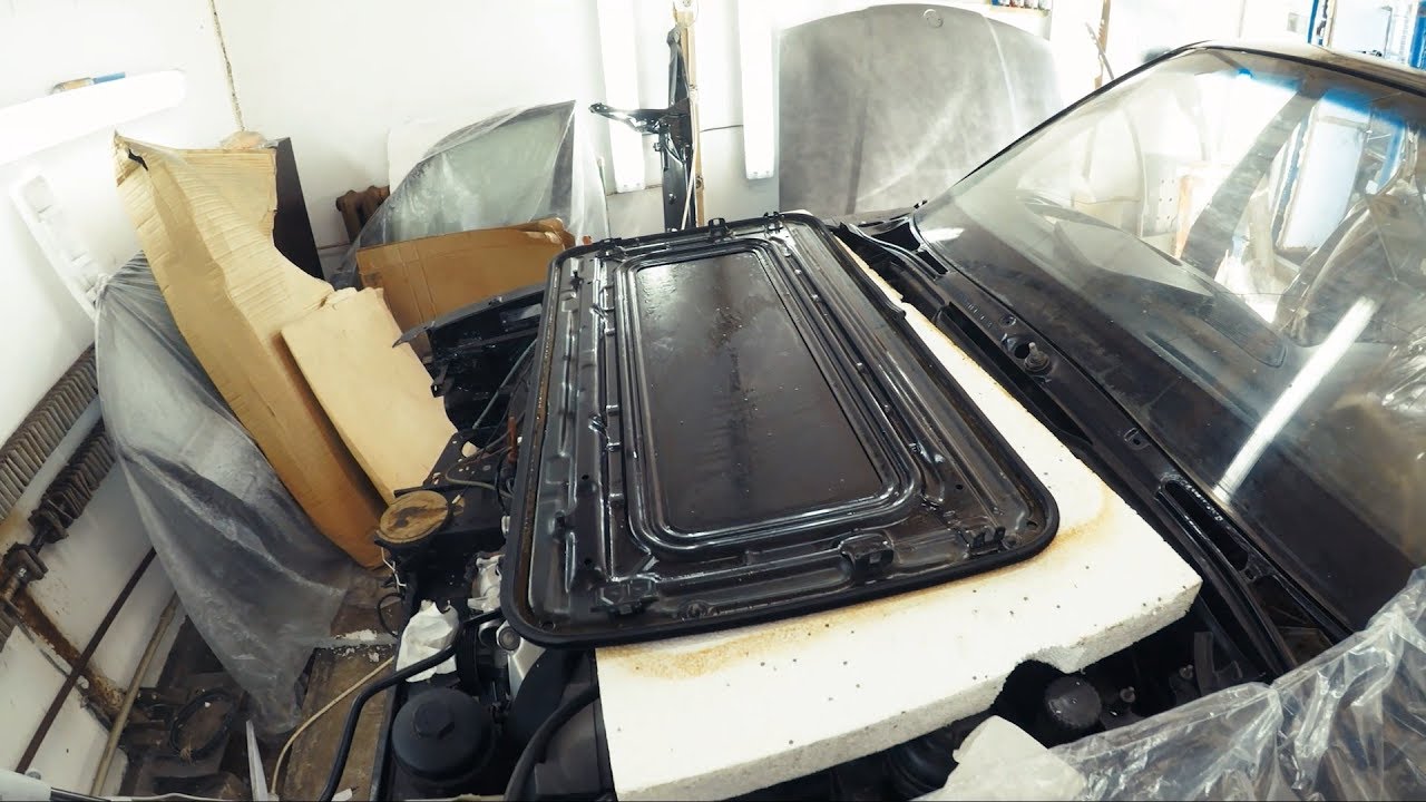 Новая оригинал резинка люка и резистор печки BEHR BMW e34 540 Установка резинки люка Проблемы