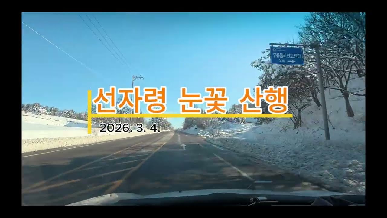 선자령 눈꽃 산행 (2026. 3. 4)