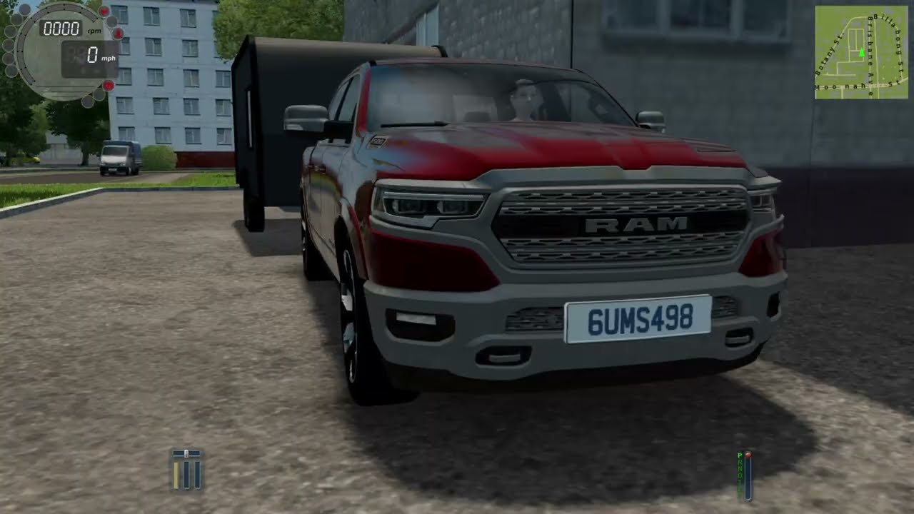 City car driving | 2019 Dodge RAM 1500 Limited | Camping trip