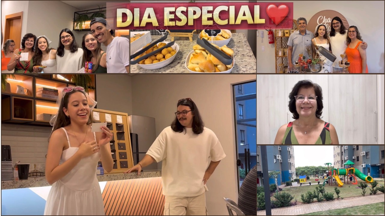 Chá de Panela da Minha Sobrinha 💍 Dia Especial em Família