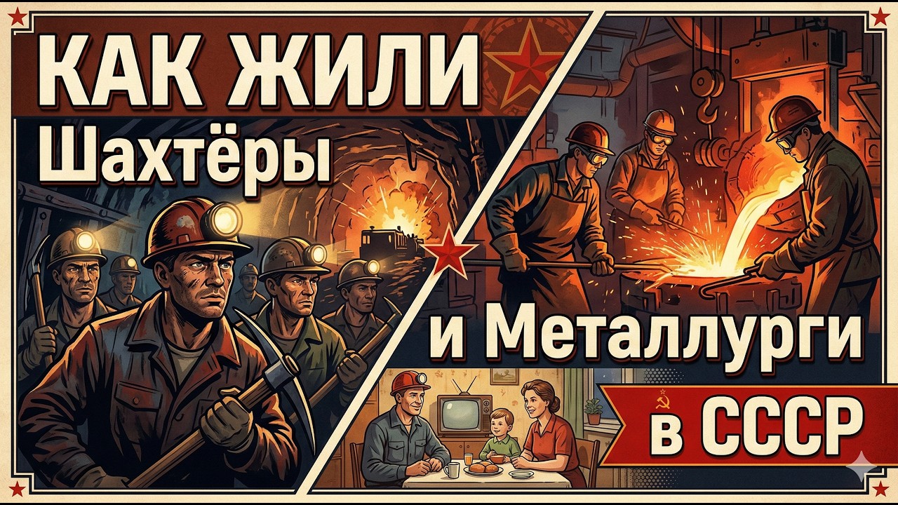 Как жили шахтёры и металлурги
