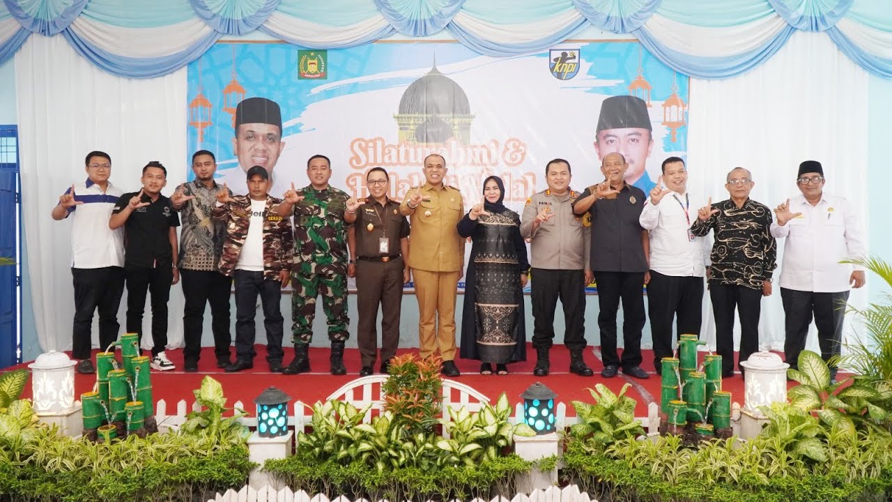 Ketua DPD Golkar Langkat Tiorita Br Surbakti SH Hadiri Halal Bihalal KNPI Langkat