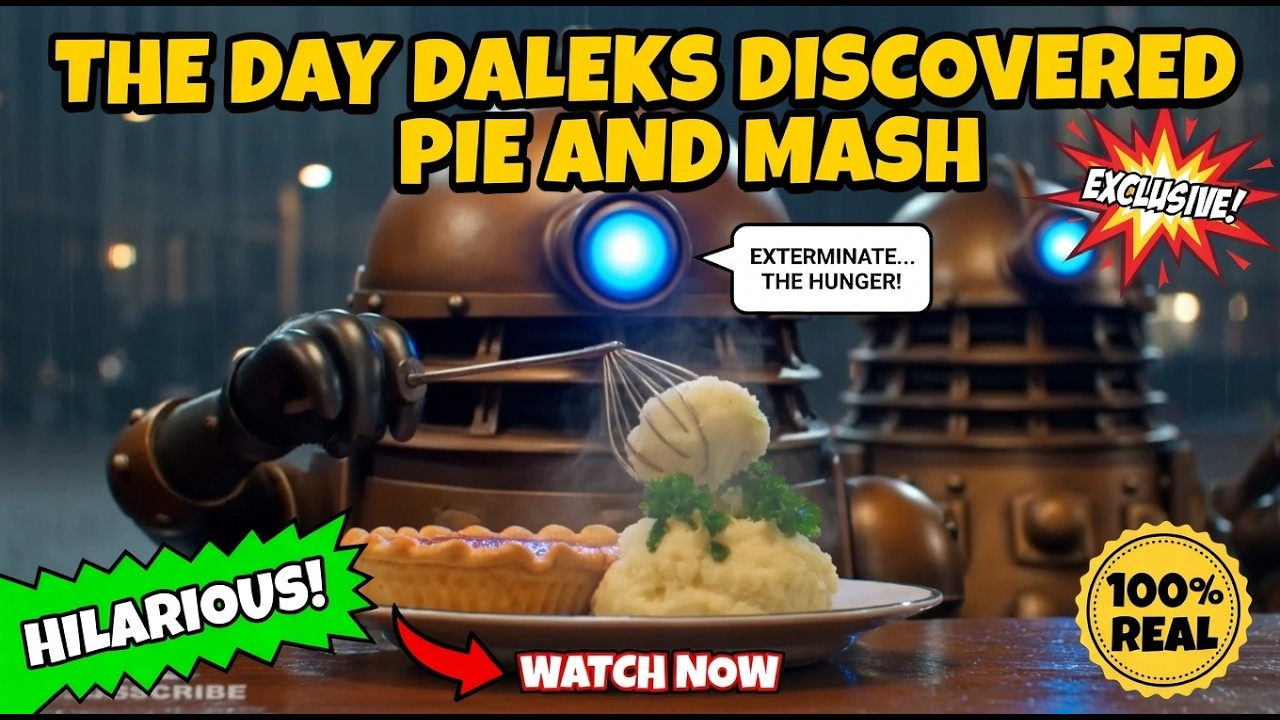 The Day Daleks Discovered Pie and Mash 🤖🥧