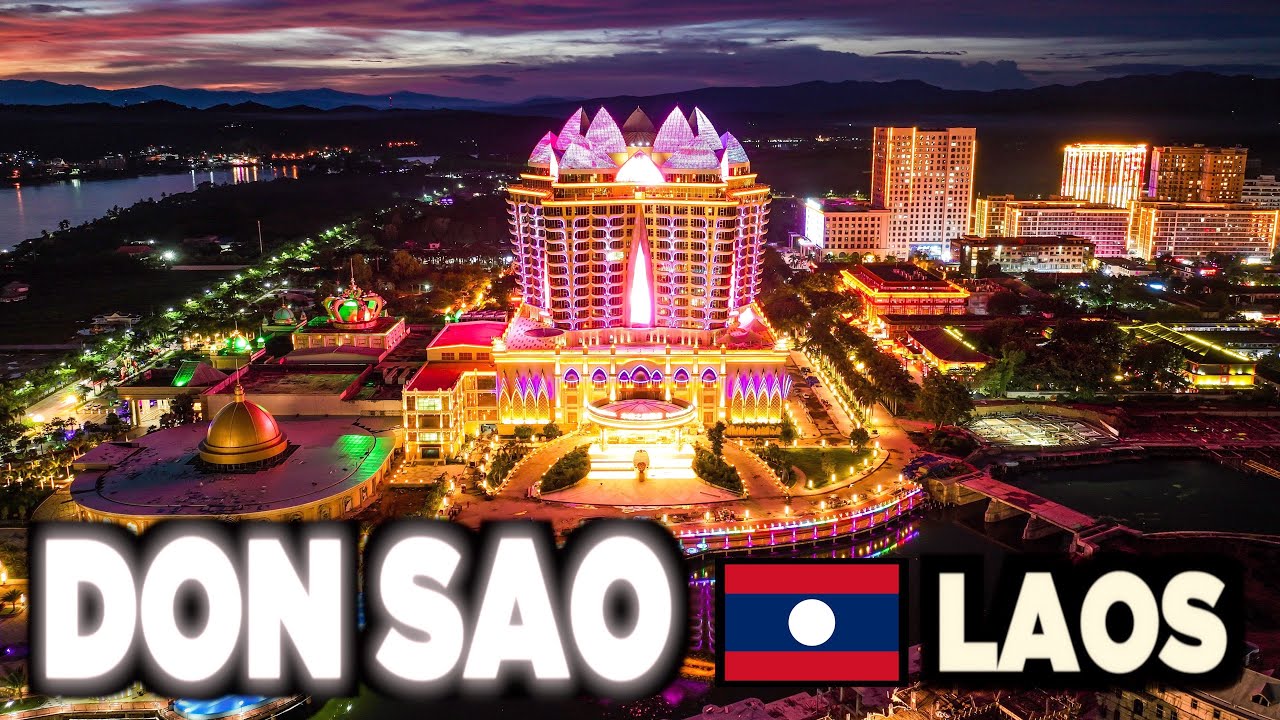 Don Sao Island ⚠️ GOLDEN TRIANGLE Special Economic Zone ⚠️ ເຂດເສດຖະກິດພິເສດສາມຫຼ່ຽມຄຳ ⚠️ 金三角经济特区