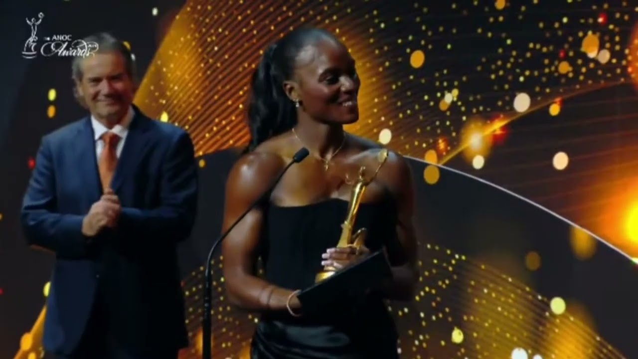 Julien Alfred aka JUJU received best female athlete Paris of the year