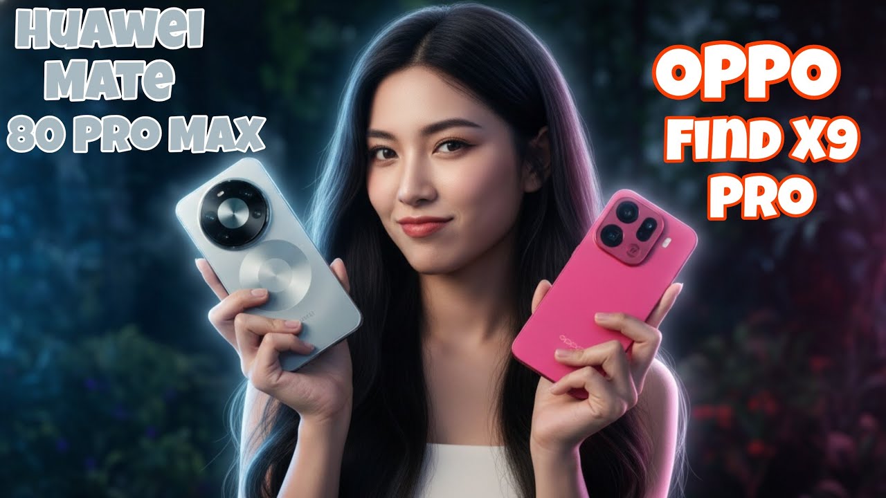 Huawei Mate 80 Pro Max vs Find X9 Pro：Battery, Imaging & AI Shock Comparison! Unexpected Results