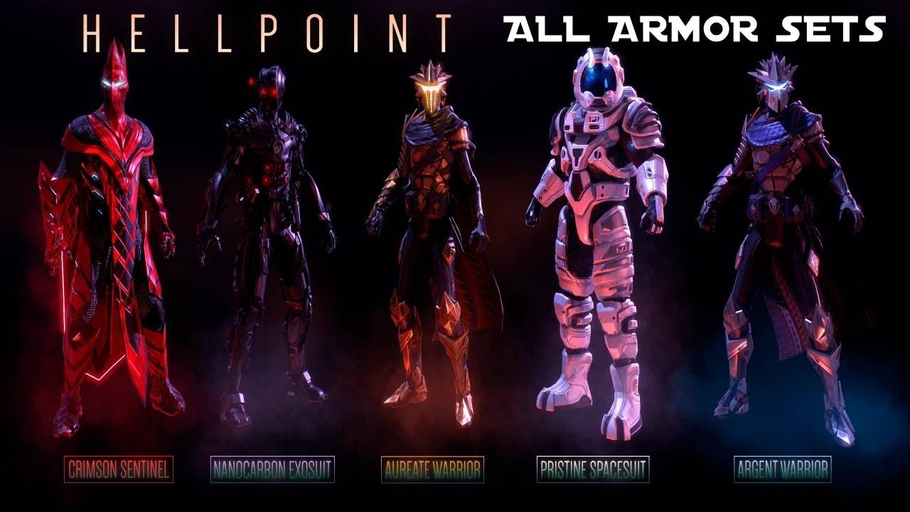 Hellpoint all armor sets