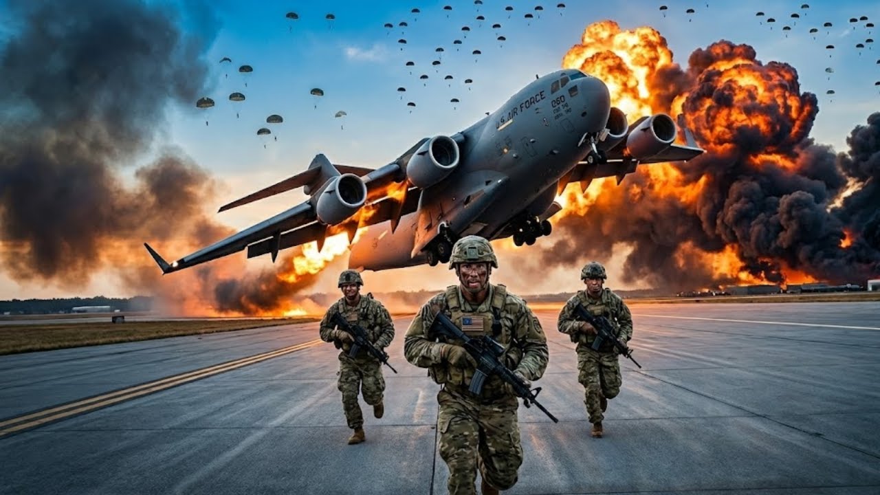 Strategic Vanguard: 40,000 US Elite Forces Deployment & C-17 Emergency Launch