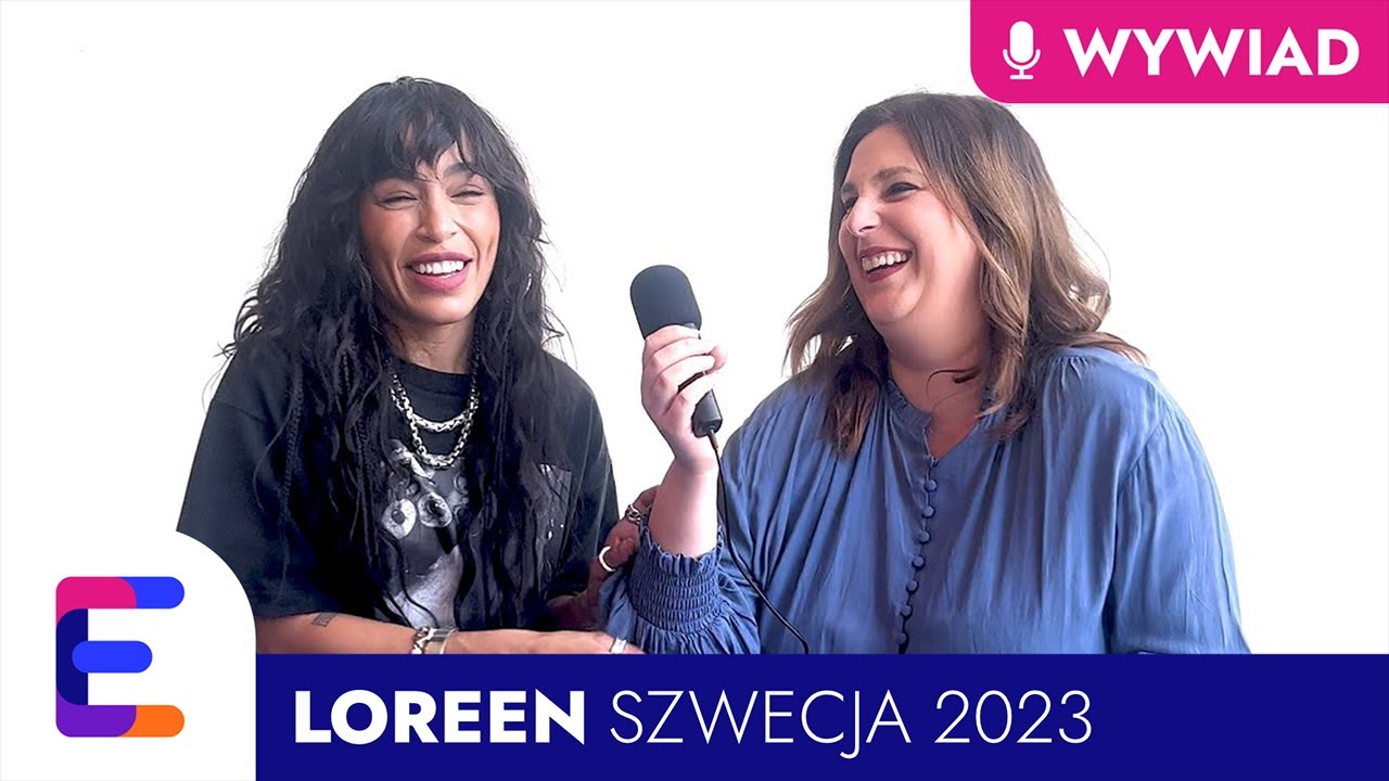 LOREEN 🇸🇪: I am happy that people enjoy what I've created! | Eurowizja 2023 Szwecja, Eurovision 2023