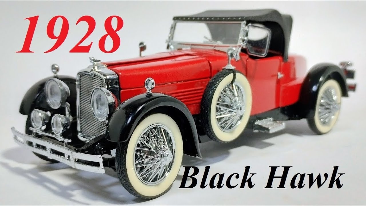 1928 Stutz Black Hawk Boattail Speedster Franklin Mint 1:24 #franklin #stutz #boattail #speedster