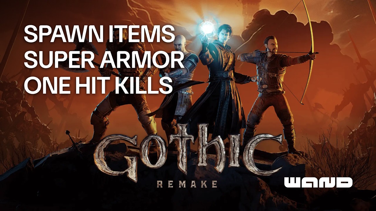 Gothic 1 Remake Cheats + Trainer (66 Free Mods)