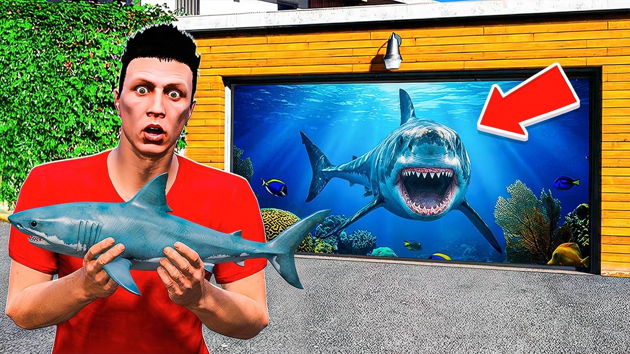 Am TRANSFORMAT Casa Intr-un ACVRARIU in GTA 5!