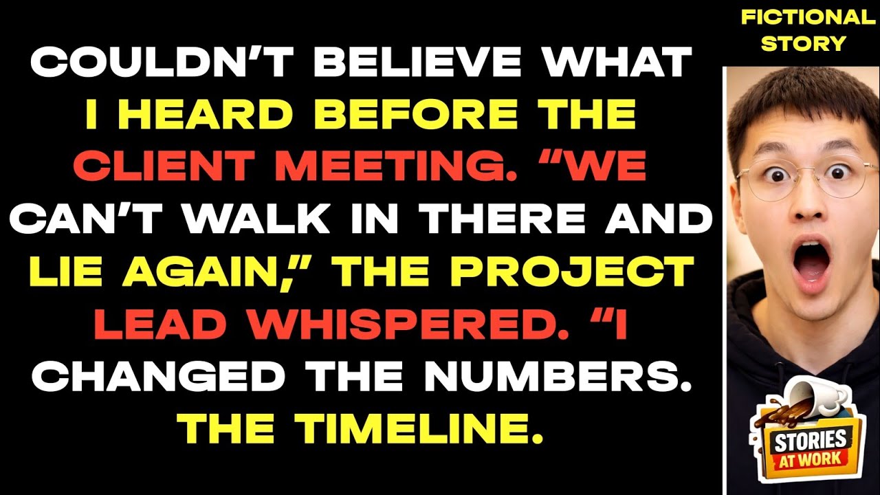 The Project Lead Confessed Something Terrible Before Client Meeting, I Couldn’t Believe What I Heard