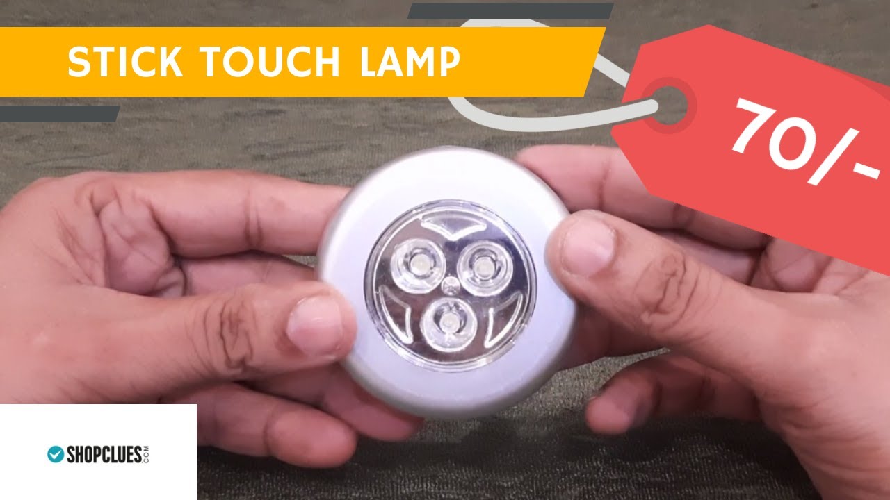 Multipurpose Stick Touch LED Light | Wireless Tap Touch Light | LED Light without Electricity