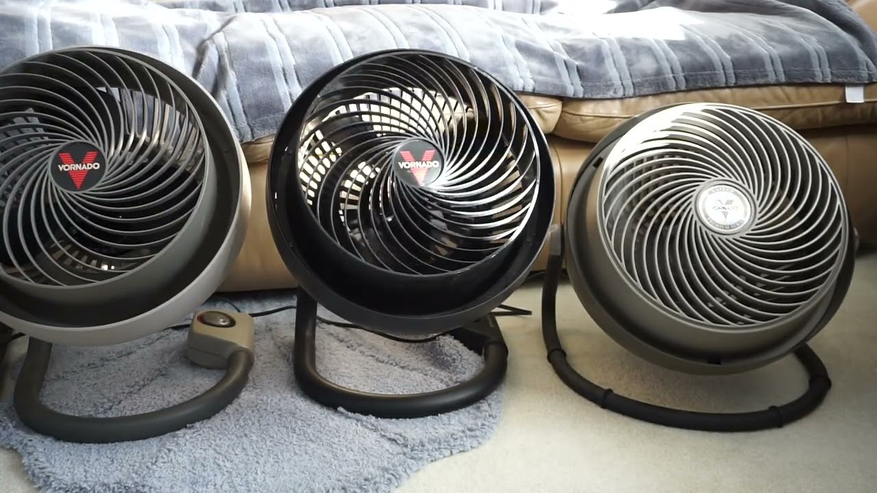 My Vornado fan collection of 2025 without flippi models