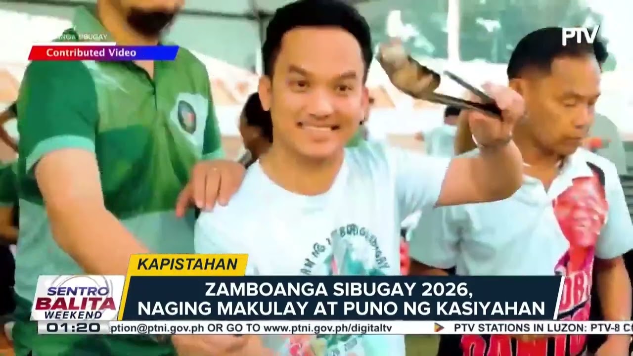 #SentroBalitaWeekend | Zamboanga Sibugay 2026, naging makulay at puno ng kasiyahan | Ulat ni Tris...