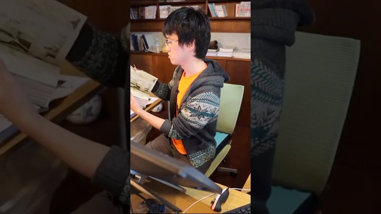 &iexcl;Descubre como es la vida de un mangaka japon&eacute;s! #anime #otaku #manga #art #arte
