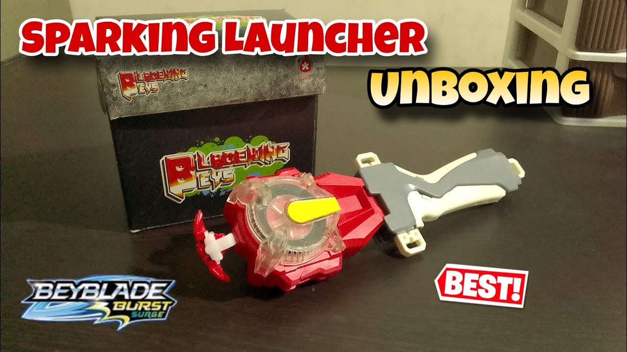 Sparking Launcher (right) Unboxing ❤️🔥 ||Best and Powerful launcher 🤔 || #zmbladers 