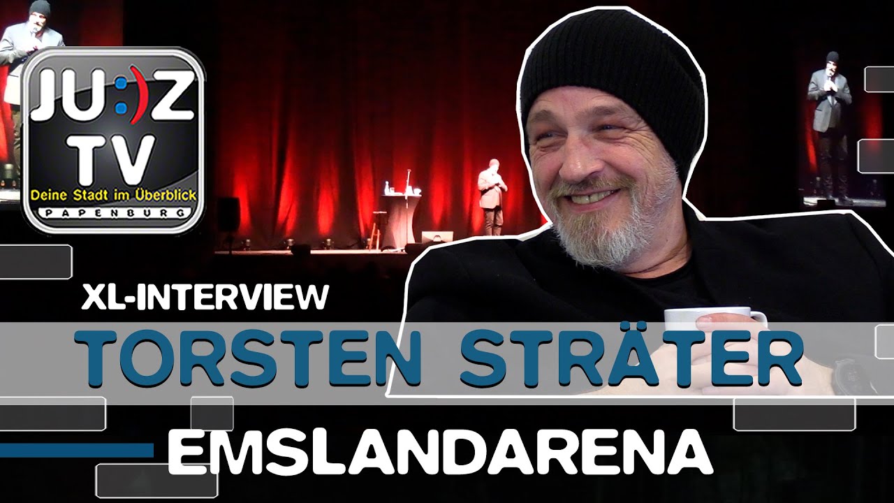 JUZ TV Interview Torsten Sträter über #jugend  #kindheit #lol #ottowaalkes Tour 2024