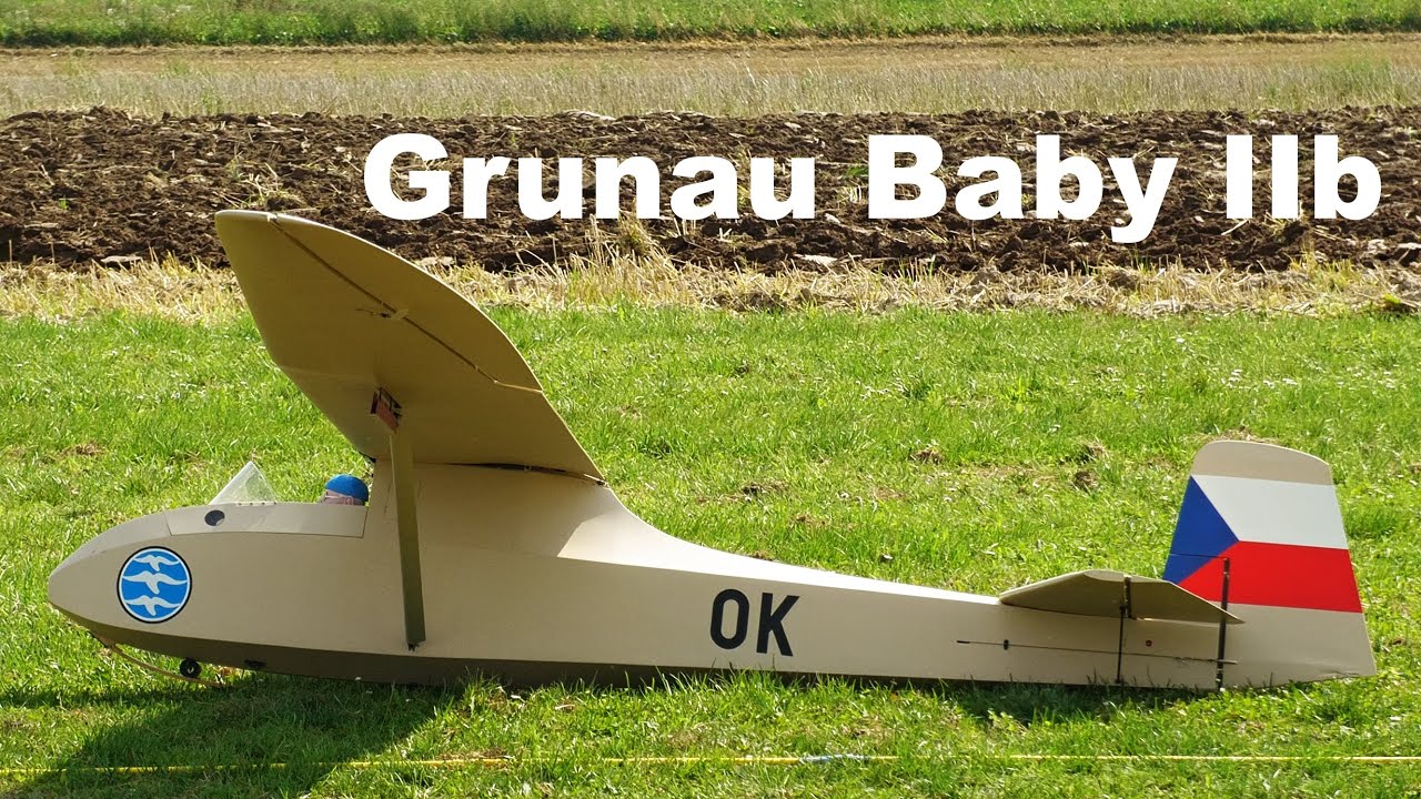 Grunau Baby IIb | scale RC glider | 4K | Hat 2021