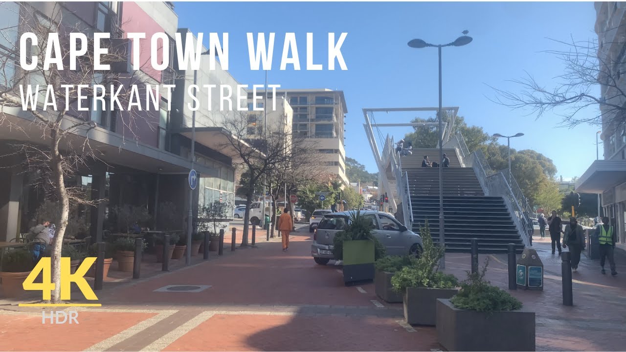Waterkant Street - Cape Town Walking Tour [4K]