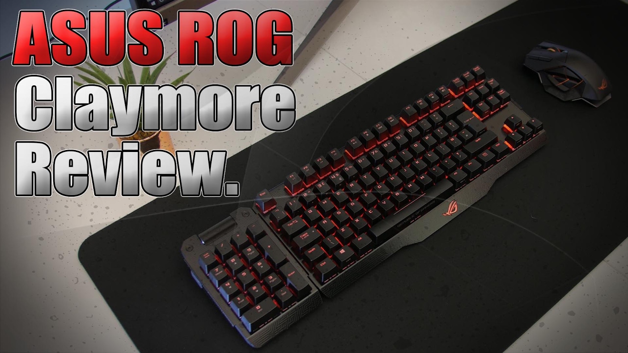 ASUS ROG Claymore - Mechanical Gaming Keyboard Review.