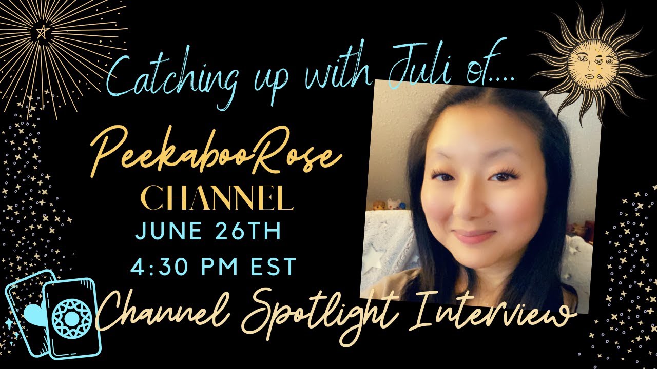 Channel Spotlight Interview - Catching up with Juli of PeekabooRose