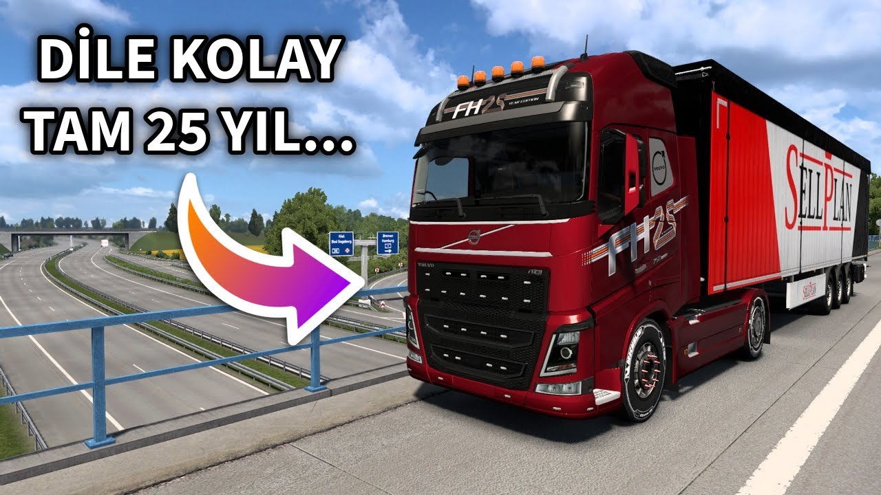 25. YILA ÖZEL!!! YENİDEN DÜZENLENMİŞ VOLVO FH4 MOD | ETS2