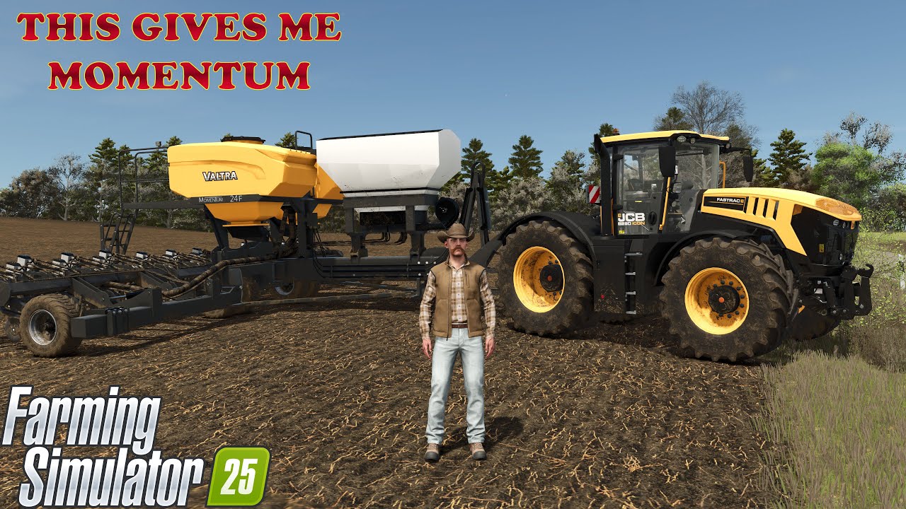 Chambergo, эпизод 56, FARM SIM 25. 2 сеялки лучше, чем 1.