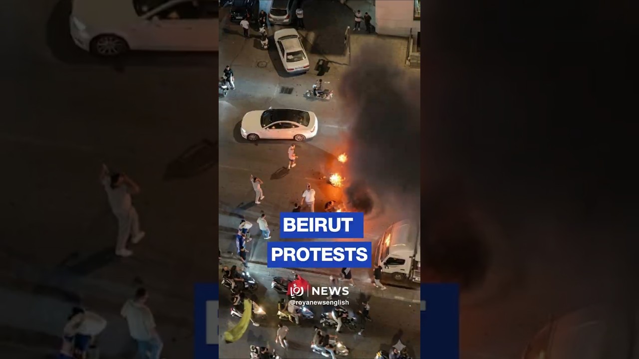 Protests block Beirut Airport road in anger over Lebanon-&lsquo;Israel&rsquo; deal