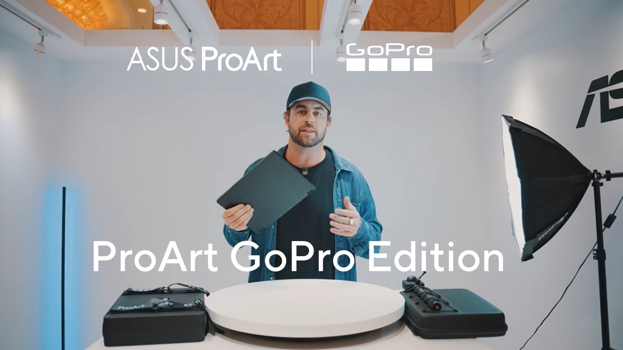 Видео распаковки ProArt GoPro Edition | ASUS ProArt x GoPro