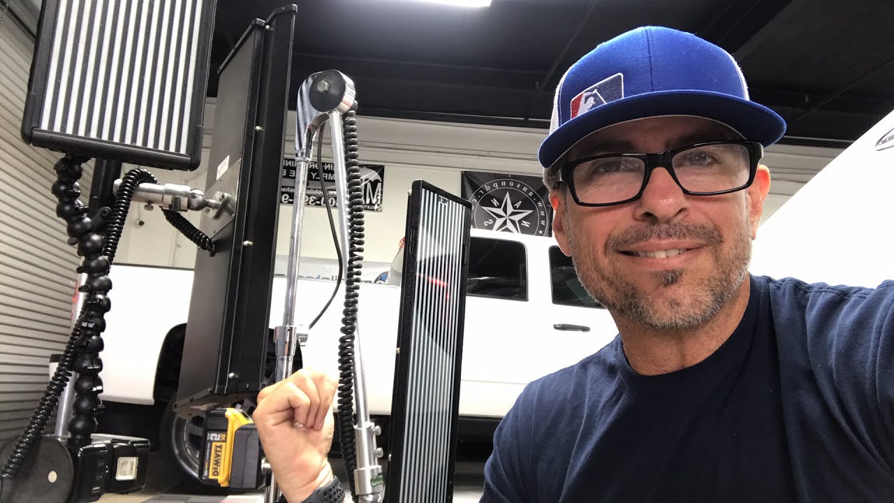 Portable Paintless Dent Repair Lights | PDR Tool Review