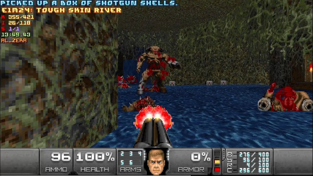 Doom II: Back To Saturn X - E1M23, M24 (