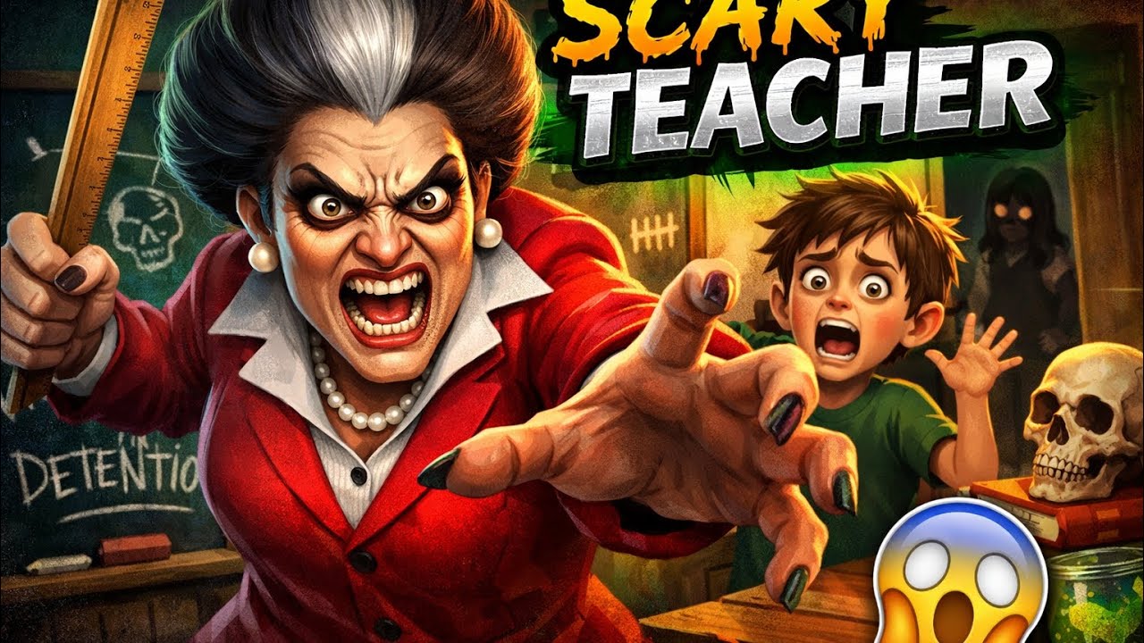 Scary Teacher 3D Funny Prank Gameplay | Miss T Ko Sabak Sikha Diya! 😱
