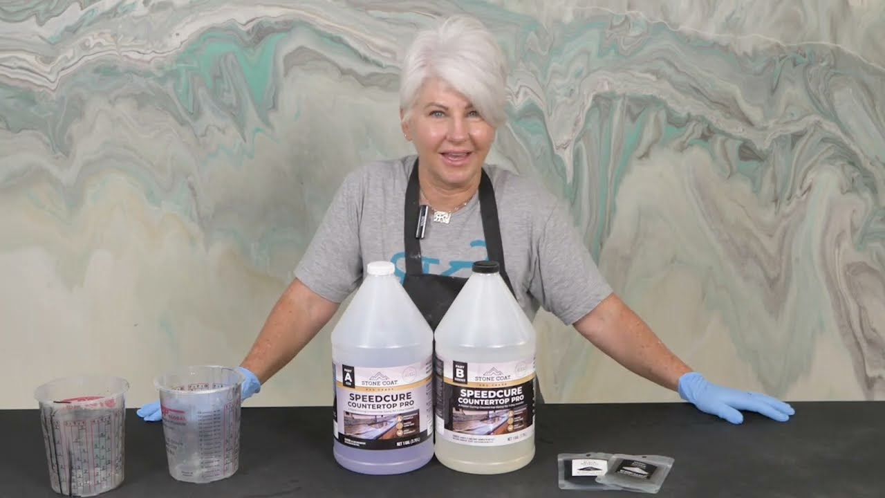 Epoxy Contractor пробует новую быстротвердеющую эпоксидную смолу | Speedcure с @RK3Designs