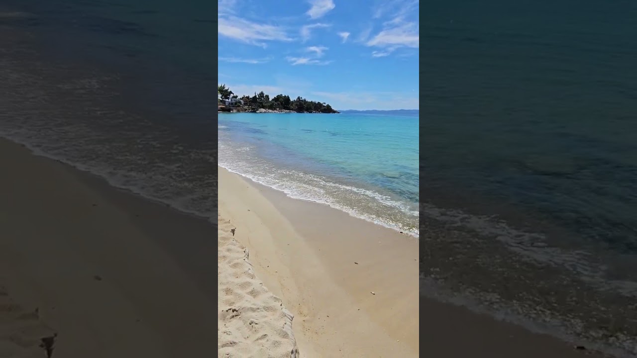 Kalogria beach in Sithonia