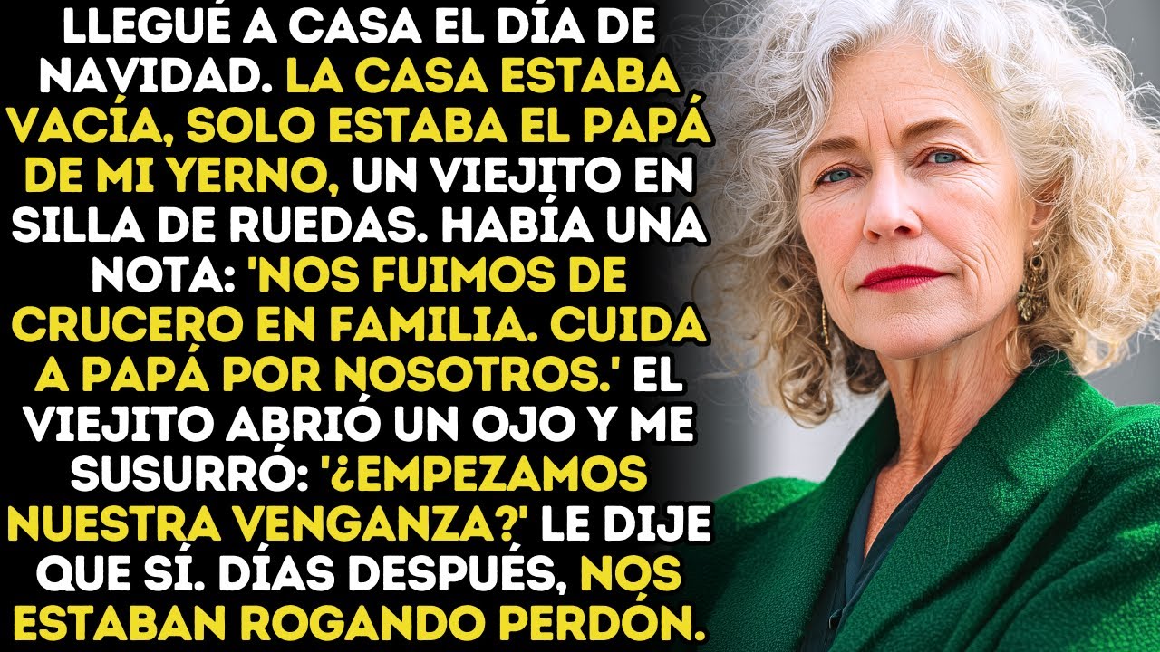 “No Hay Lugar Para Ti Aquí.” Dijo Mi Nuera En Navidad, Así Que Me Fui. Al Día Siguiente...
