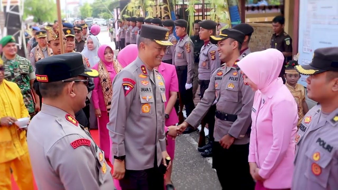 Kunjungan Kerja Kapolda Kaltim di Mapolres Paser