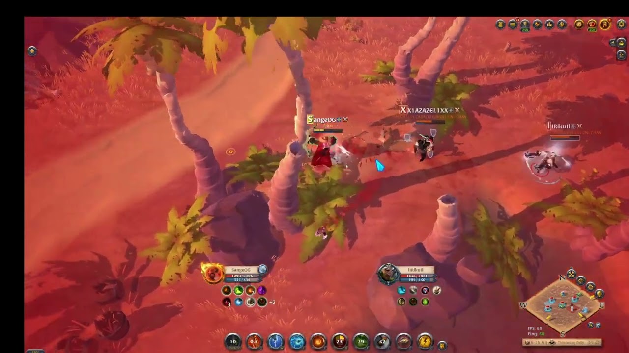 SANGEOG | UN 1VS2 INTERESANTE #albiononline #gaming